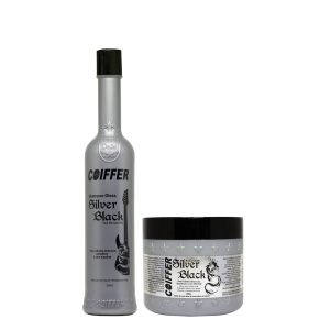 Kit Silver Black Tonalizante Coiffer
