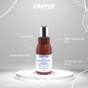 SHAMPOO DETOX ANTICASPA COIFFER 250ML